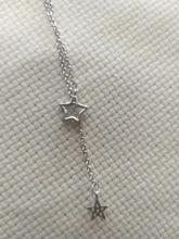 Gargantilla de Plata de Ley 925 para mujer, colgante de estrella brillante, joyería de cumpleaños para fiesta de boda, regalo de Navidad