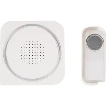 

Wireless call with plug lexman D02, 7 melodies,, White