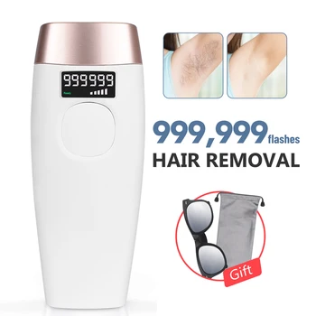 

999999 Flashes Laser Hair Removal Permanent IPL Epilator Painless LCD Display Body Hair Remover Machine for Women Home Use