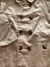 Abrigo de tenis Vintage para bebé, ropa para niño y niña, chaqueta a prueba de viento, cortavientos británico con doble botonadura, cinturón con botón para Collar