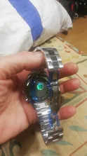 Belushi-Reloj de pulsera de lujo para hombre, cronógrafo de cuarzo, de acero inoxidable, Original