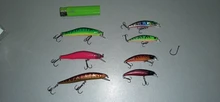 Sinking Minnow Fishing-Lure Hard-Bait Pike-Wobblers Bass Artificial-Japan Slowly 65mm