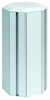 

Simon mini column 4-sided on 16 modules K45, 210x125x125mm, SC, aluminium alk544-8