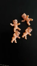 Mini juguetes de plástico para bebés, alta calidad, 1 pulgada, 10/20/60 Uds.