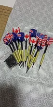 Juego profesional de 12 piezas de dardos con punta suave de 14 gramos, con puntas de plástico Extra para accesorios electrónicos de Dartboard