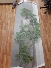 Green Wallpaper Mural Three-Dimensional-Pine Custom Wellyu Large Decorative-Painting