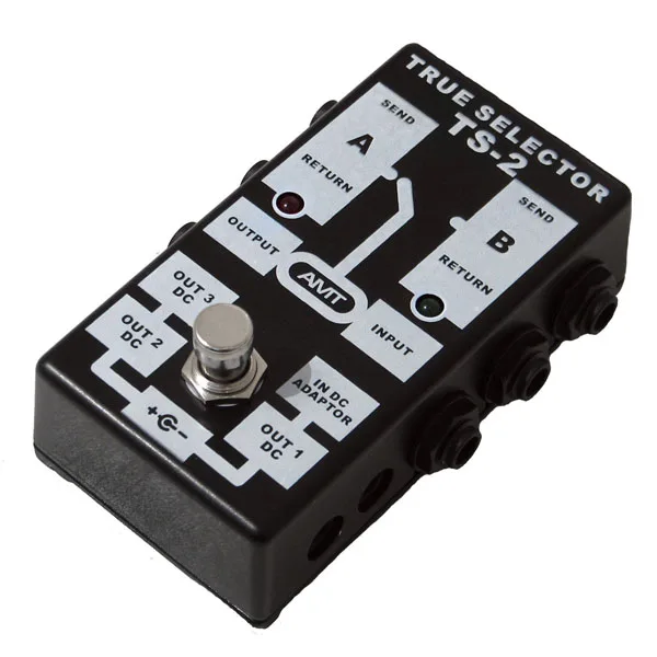 TS-2 TRUE SELECTOR Пассивный двухканальный коммутатор(селектор), AMT Electronics