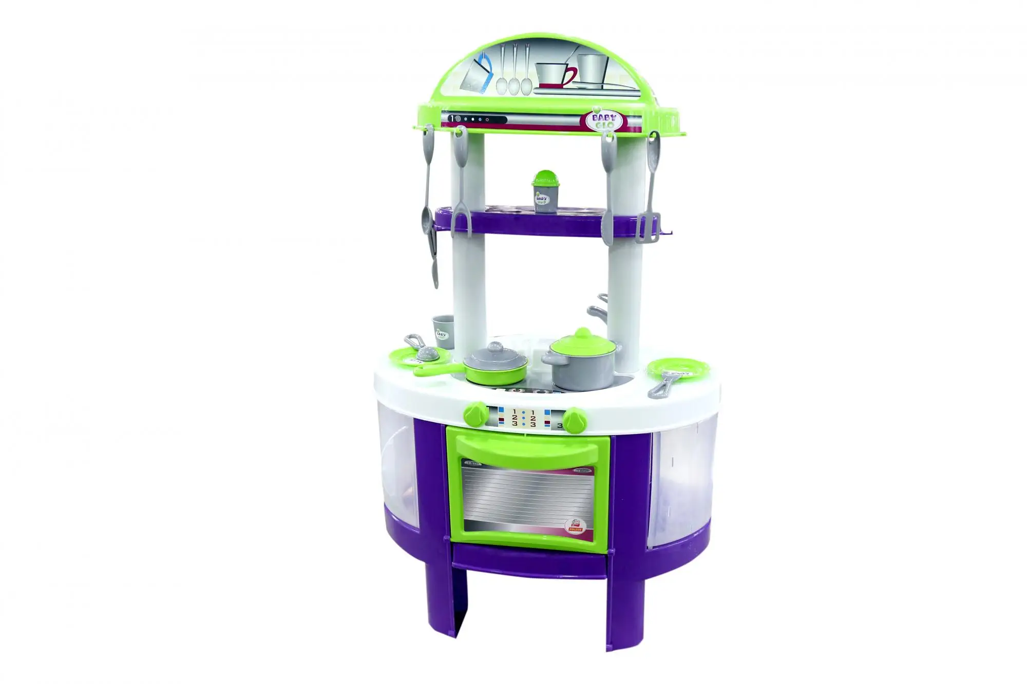 Набор Детской кухни Baby Glo №1(в пакете), игрушечная кухня игрушки для девочек, подарки детям, развивалка