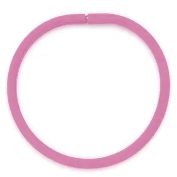 

61632004 silicone bracelets 21 cm, 3 PCs, bright pink color. Glorex