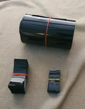 20 piezas Tubo termorretráctil de PVC con batería AA, ancho de 23mm de longitud, 53mm, película de aislamiento, funda protectora, paquete de funda de Cable de alambre