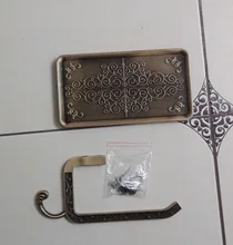 Rack-Accessory Toilet-Paper-Holder Bathroom-Storage Antique Tssue Brass YT-1492B