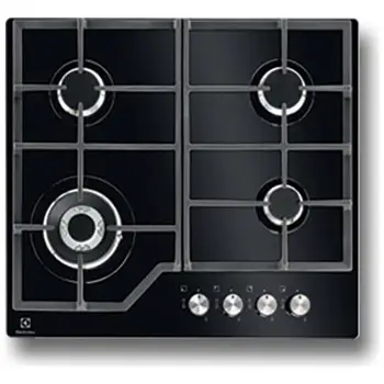 

4 Color Gas burner Gas hob PVN642UOV NeroELECTROLUX290.2