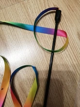 3 uds juguetes de gato varita divertida, colorida y bonita Teaser varita de plástico juguetes para mascotas para el palo interactivo de gatos gato suministros