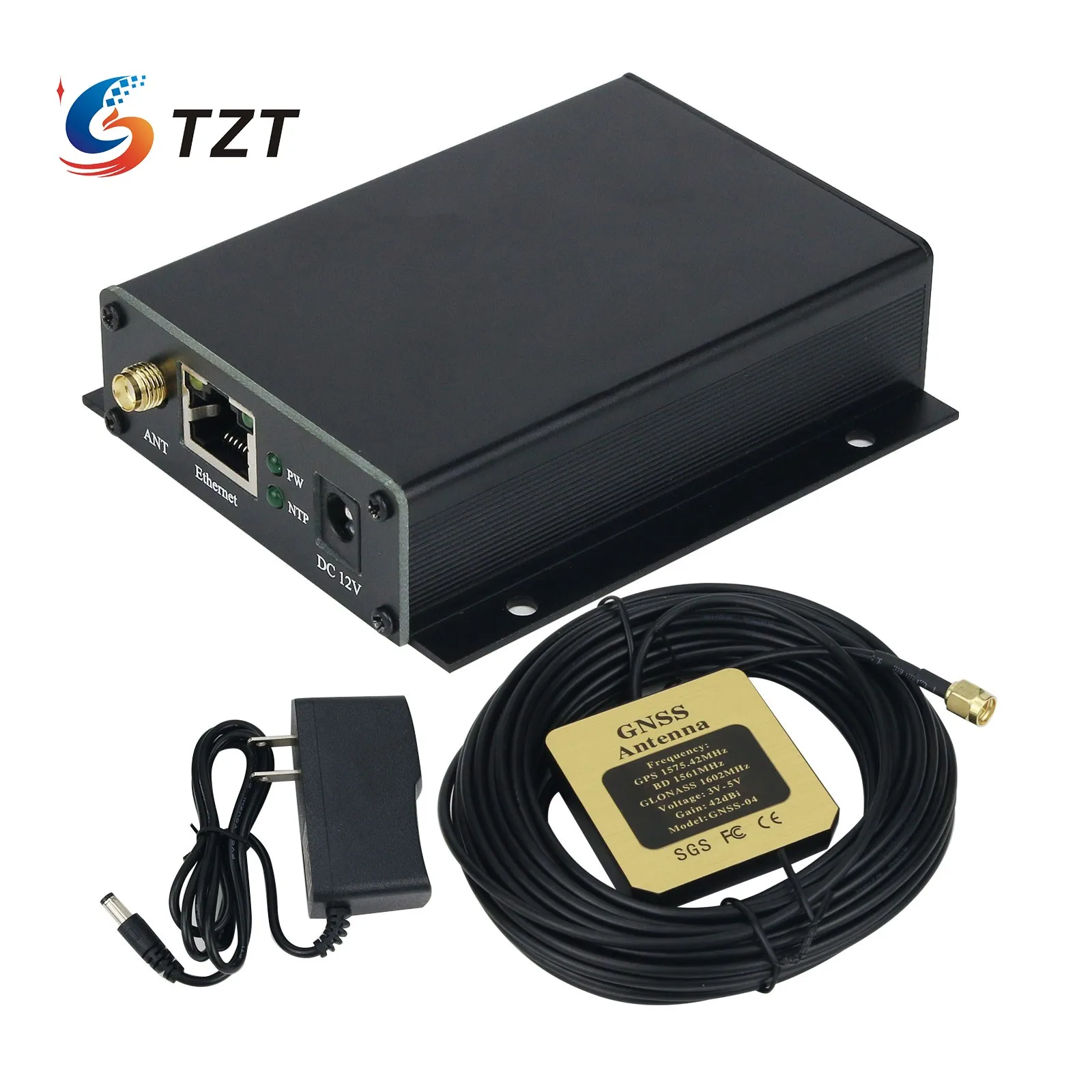 TZT Network Time Server NTP Time Server for GPS Beidou GLONASS Galileo QZSS Desktop Version