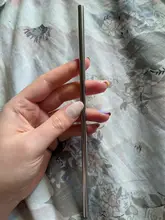 Wilona-pajilla reutilizable de acero inoxidable, pajilla reutilizable de Metal para bebidas, té de la leche, paja portátil multifunción para comedor en el hogar