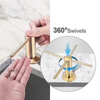Samodra Black Liquid Soap Dispensers Brass Pump Head With 500ML PE Bottle Build in Dispenser soap For kitchen accessories 4