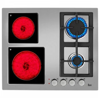 

Gas Hob Teka EFX60 (60 cm) Stainless steel (2 Stoves)