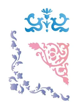 

Stencil on adhesive basis, art. OTR (06 Mystery)