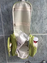 Neceser de viaje de nailon impermeable Unisex, bolsa de cosméticos para mujer, bolsas para maquillaje de viaje colgantes, Kits de aseo y de higiene