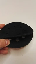 Almohadilla de interfaz de protección de superficie ultrafina, 5 pulgadas (125mm), 8 agujeros, almohadillas de lijado y discos de lijado de gancho y bucle, G8TB
