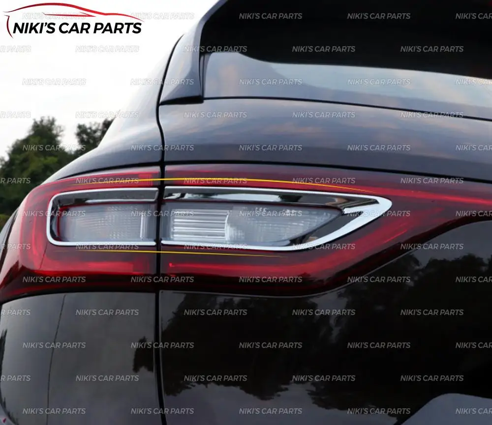 Накладки на задние фары для Renault Koleos-ABS пластик 1 комплект/4 шт. формовочные украшения автомобиля Стайлинг