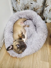 Dog-Bed Large Kennel-Sleeping-Bag Pets Cat Round Washable Plush Soft Little-Medium Long