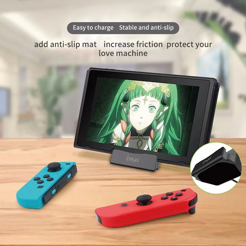 Ipega type-C Зарядная база зарядное устройство док-станция подходит для nyd Switch Lite геймпад Подставка для зарядки для N-Switch Lite портативный