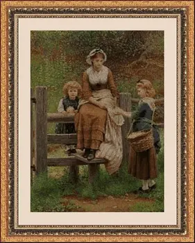 

CROSS STITCH KIT PANDATHREAD GREAT PAINTERS 32667