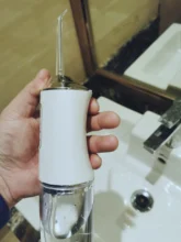 Irrigador Oral recargable por USB, 3 modos, chorro de agua Dental portátil, tanque de agua de 220ML, limpiador de dientes impermeable