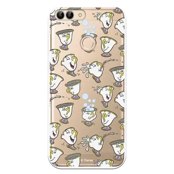 

Covers for Huawei P Smart of Beauty And The Beast Officially licensed Disney.