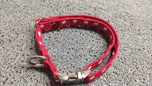 Collar de nailon para perro, personalizado con placa de etiqueta de identificación grabada para mascota, reflectante, perros pequeños, medianos y grandes