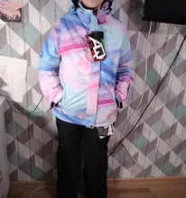 Ski-Suit Snow-Jackets Snowboard-Wear Womens Waterproof Warm And Pants Thick Outdoor