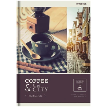 

Business notepad "coffee with cinnamon" cage A5 80L