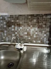 Wallpapers for Mosaic Self-Adhesive Tiles Backsplash Vinyl Bathroom Kitchen Home-Decor