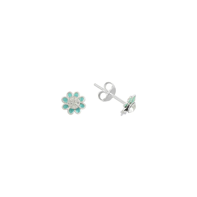 KUTAYDAN Daisy детские серьги 925 пробы серебро