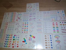 Fake Tattoo Sticker Art Colorful The-Body Waterproof Heart Xuanya on 30pcs/20pcs-Set