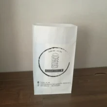 1000 шт/шт, Заказная хозяйственная сумка, многоразовый крафт-бумажный пакет, упаковка для гамбургера, бумажная посылка, сумка для еды, торта, хлеба, рекламы