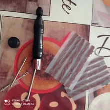 Kit de reparación de neumáticos sin cámara para bicicleta, tiras de goma para taladro, pinchazo en el neumático, herramientas de Reparación de bicicletas sellador