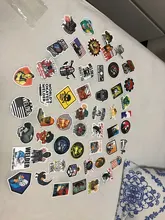 50 Uds soldadura trabajador pegatinas de dibujos animados pegatinas de grafiti de moda equipaje Skateboard impermeable pegatinas coche estilo calcomanías