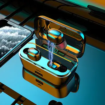 

G6S Wireless Earbuds Earphone Bluetooth Headphones 5.0 Stereo Sport Headset LED Power Display With Charging Station For PC Phone