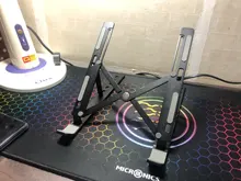 CABLETIME-soporte portátil plegable de aleación de aluminio para portátil, soporte de aleación para Notebook, Macbook, Dell, iPad, tableta, C387