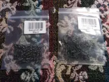 Bolas giratorias de pesca, rodamiento giratorio con anillos de presión de seguridad, accesorios de pesca de carpa, 50 unids/lote