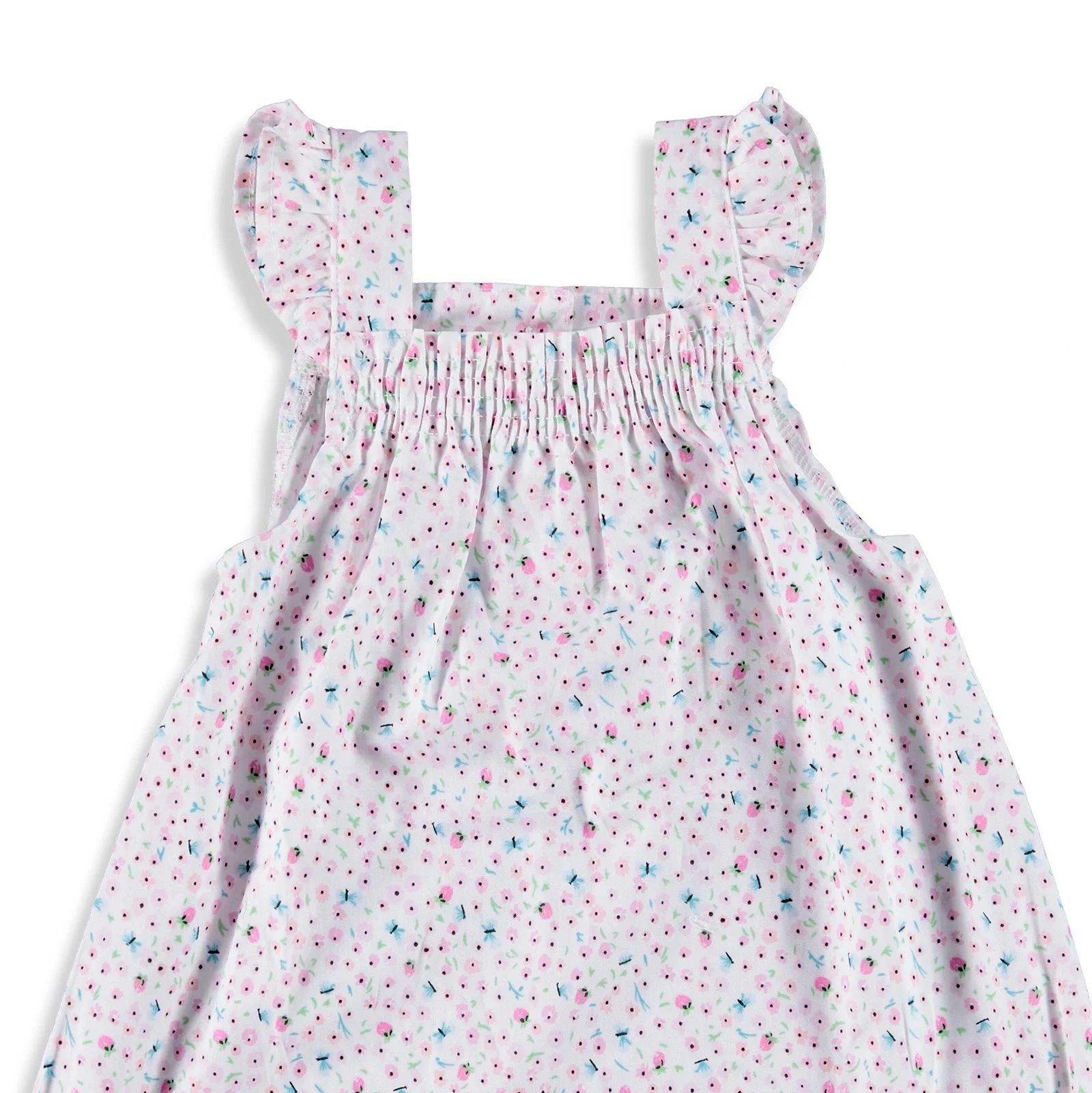 Ebebek HelloBaby/платье для маленьких девочек с оборками на плечах