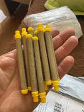 Filtro de pistola sin aire, 10 Uds., pulverizador de pintura tipo empuje, malla 30/60/100/150 para pistola de pulverización de pintura wa9ner, acero inoxidable 304