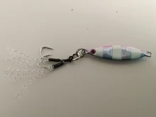 Micro de la plantilla de Metal 5g 10g costa de señuelo de Jigging costa de cuchara de agua salada Jack señuelo de pesca poco cebo Artificial,