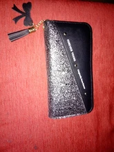 Cartera de almazuela de lentejuelas con purpurina para mujer, Cartera de monedero de cuero de PU larga para mujer y niña, regalos al por mayor, 2020