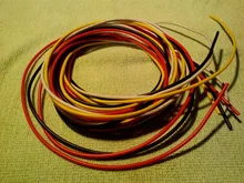 Copper-Wire-Cable UL1007 Brown/orange Tinned 2M PVC 16/18/20-/..
