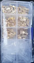 Wire-Spade-Connector Crimp-Terminal Quick-Splice Insulating-Assortment Female with And