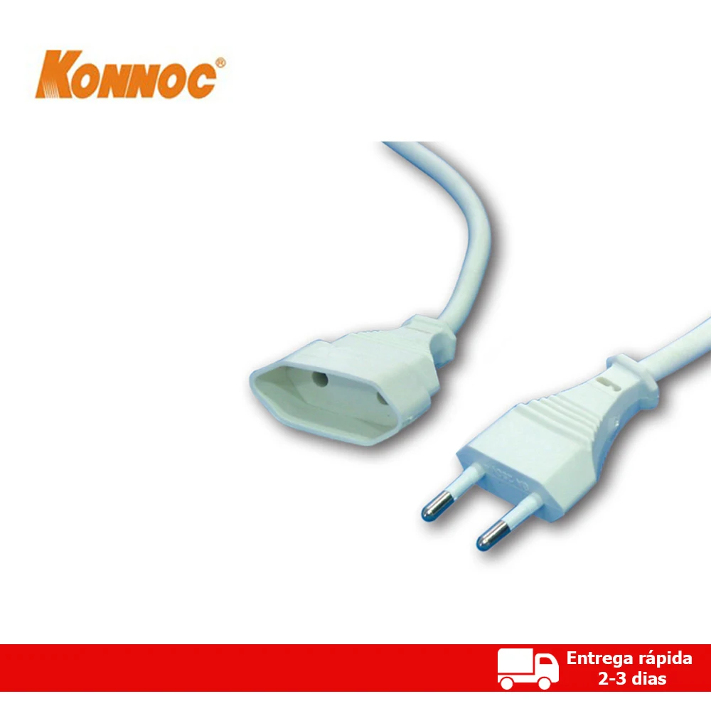 KONNOC plug extension fine pin without female male earth socket 4 mts / 5 cable current | Строительство и ремонт