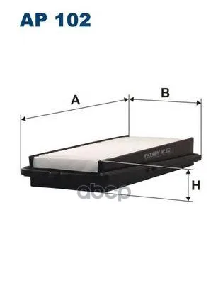 Фильтр Воздушный Honda Ford Probe/ Honda Accord Iv(90-93), Accord V(93-98), Accord Vi(96-98)/ Rover 600 Filtron арт. AP102